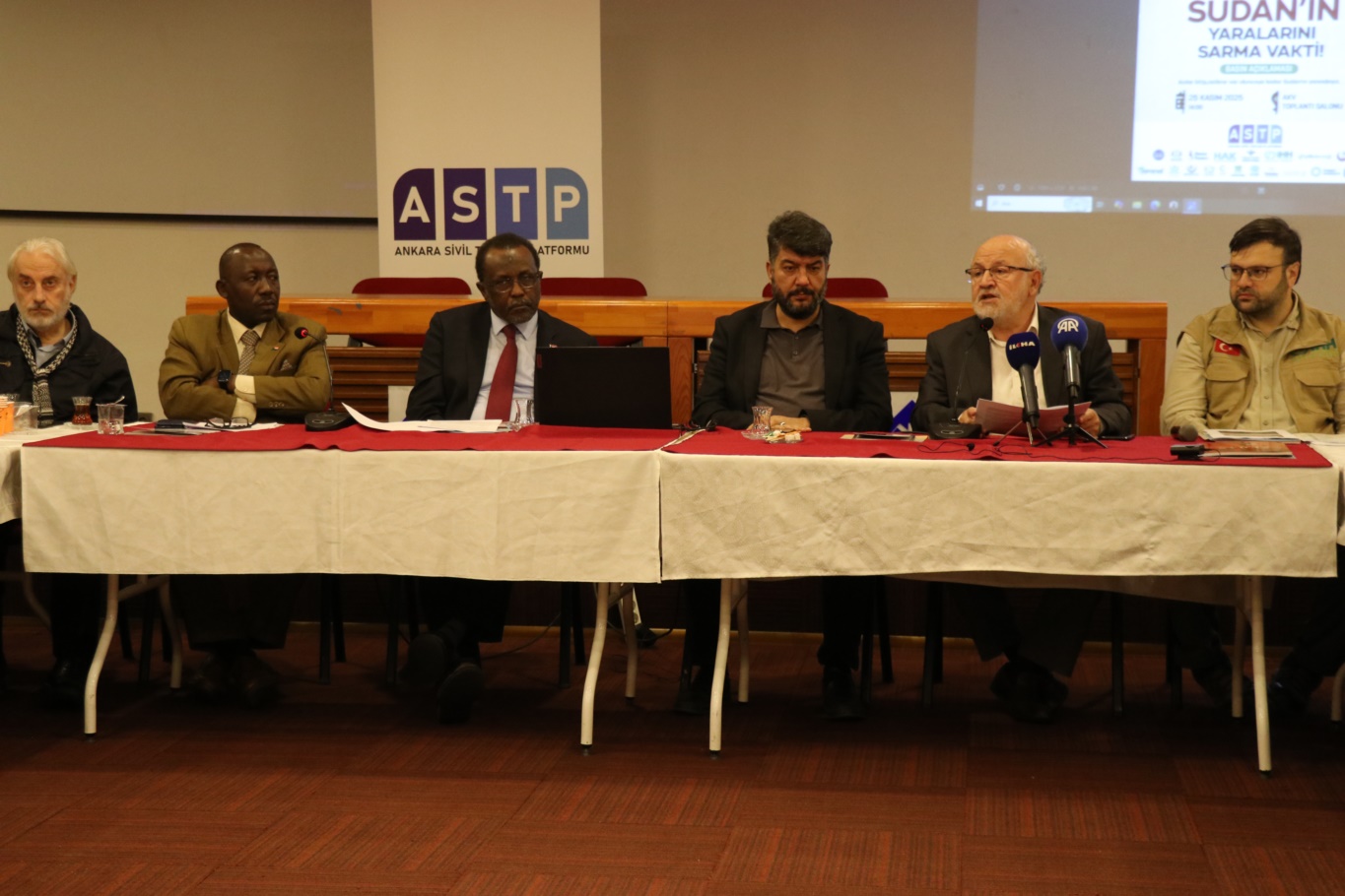 ASTP'den Sudan'a destek çağrısı: Sudan için acil insani yardım vakti;