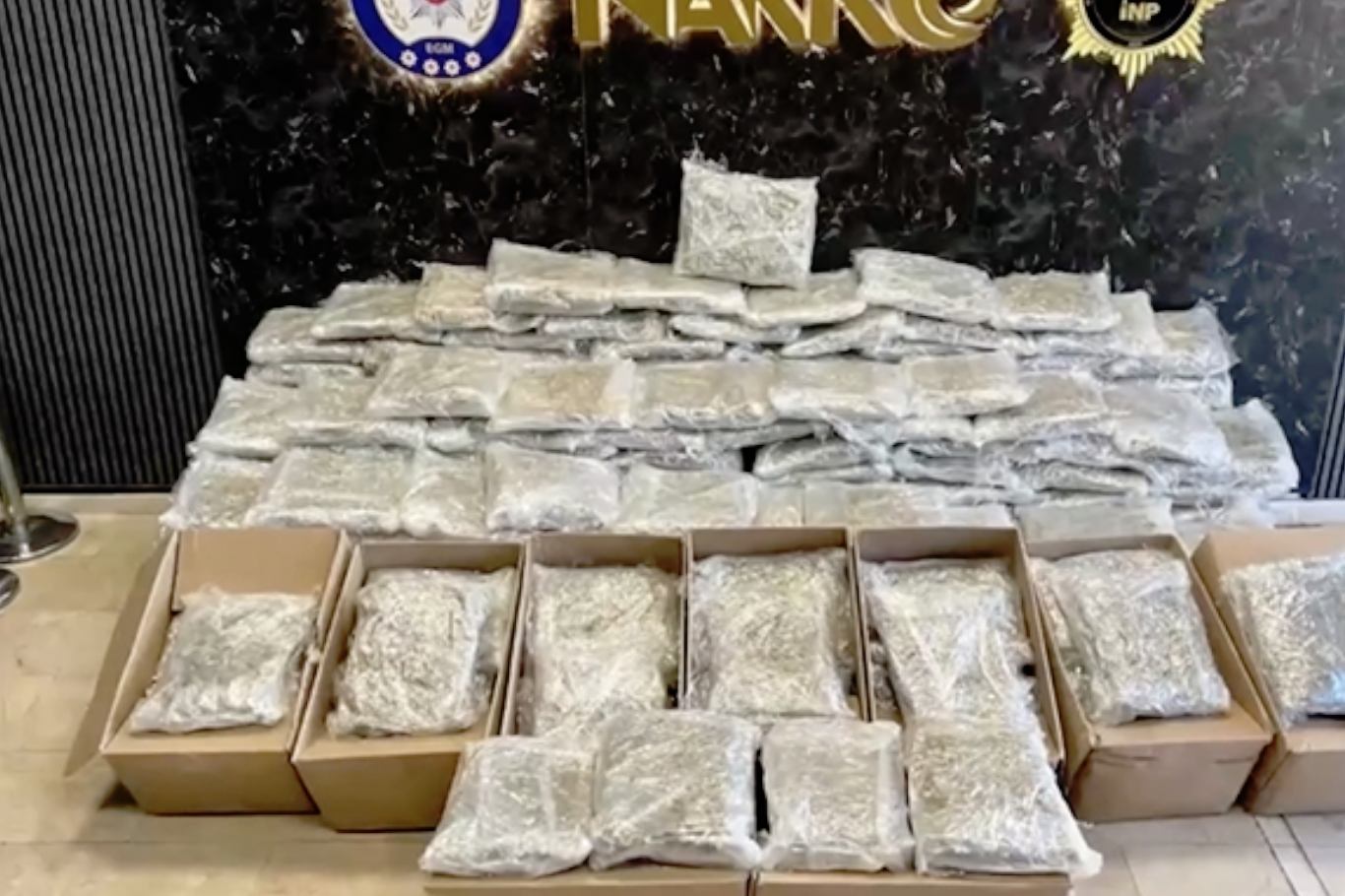 İstanbul’da 355 kilo sentetik uyuşturucu ele geçirildi