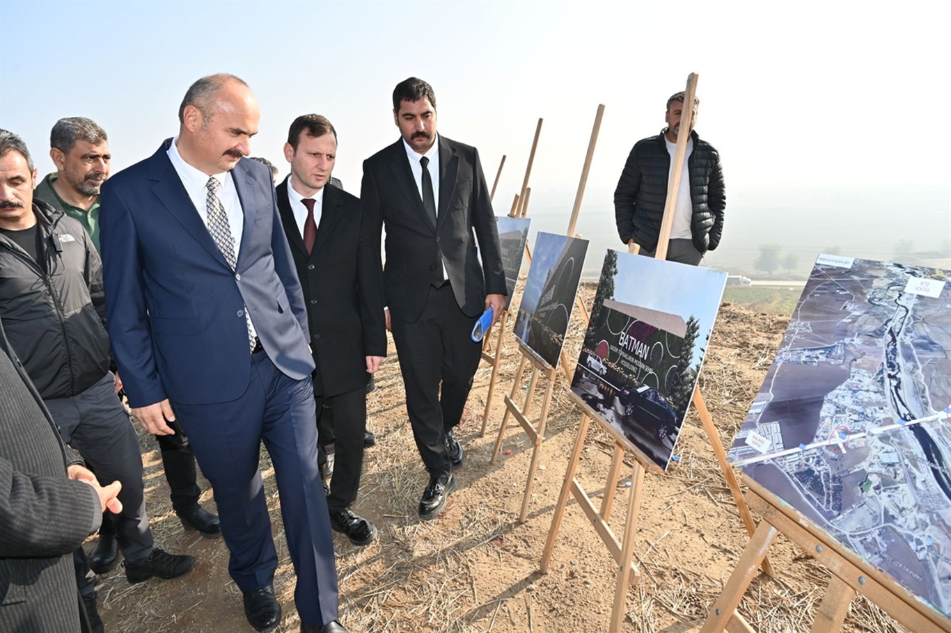 Batman şehir girişinde düzenleme çalışmaları başladı