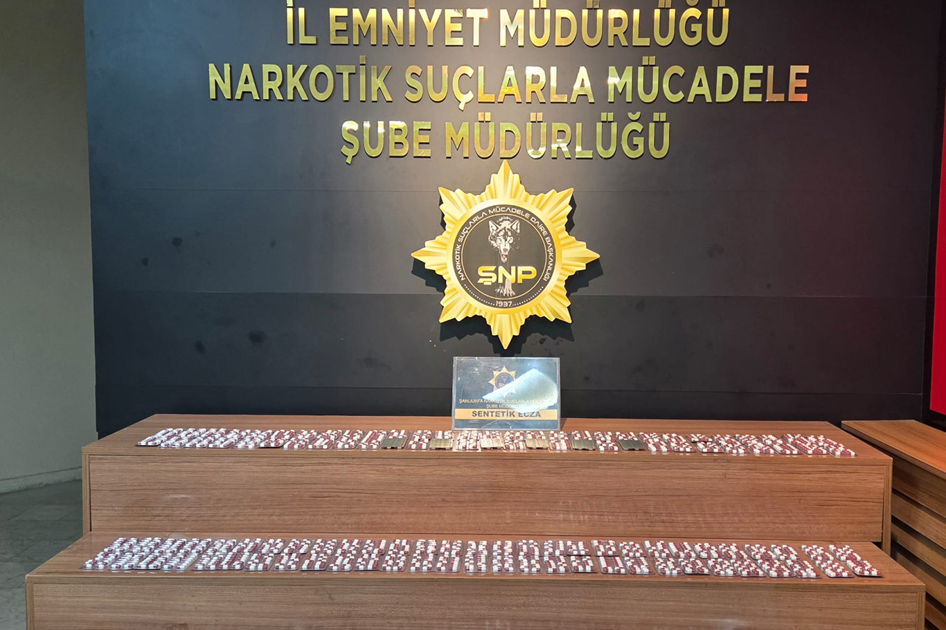 Şanlıurfa’da sentetik ecza operasyonu;