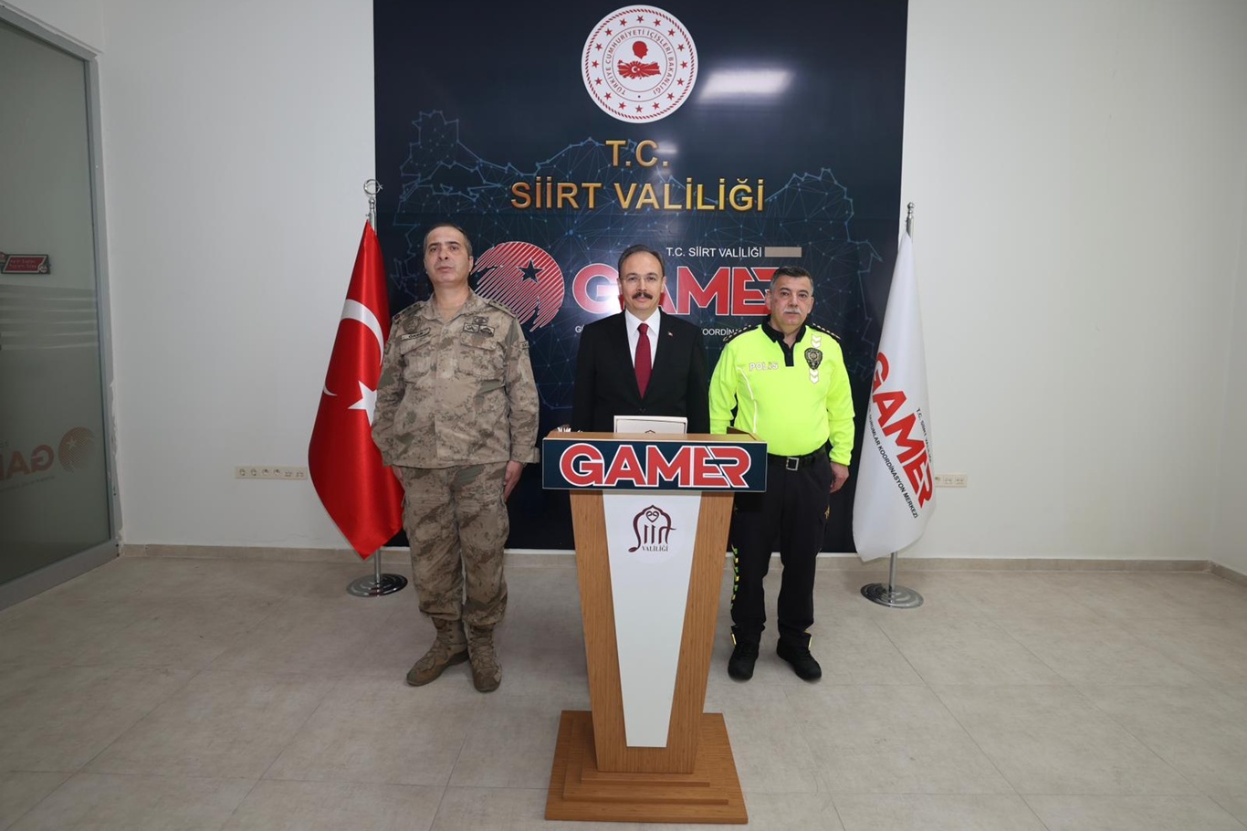 Vali Kızılkaya, Kasım ayı asayiş ve güvenlik verilerini açıkladı;
