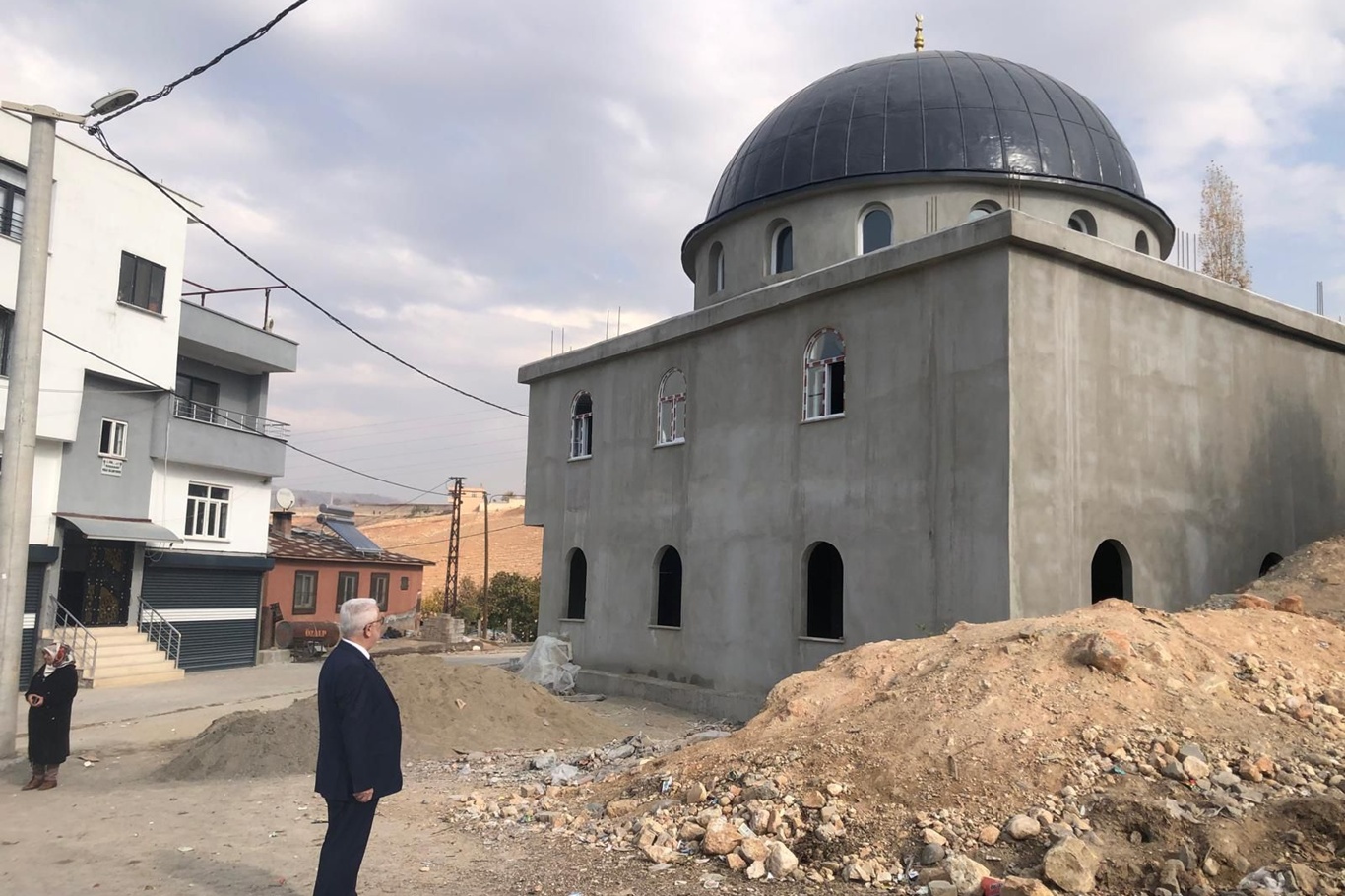 Siirt İl Müftüsü Pinal, cami ve Kur’an kursu inşaatlarını yerinde inceledi;