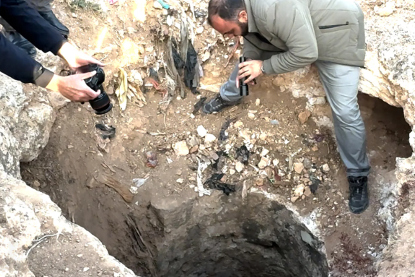 Halep'te işkenceyle öldürülenlere ait toplu mezar bulundu