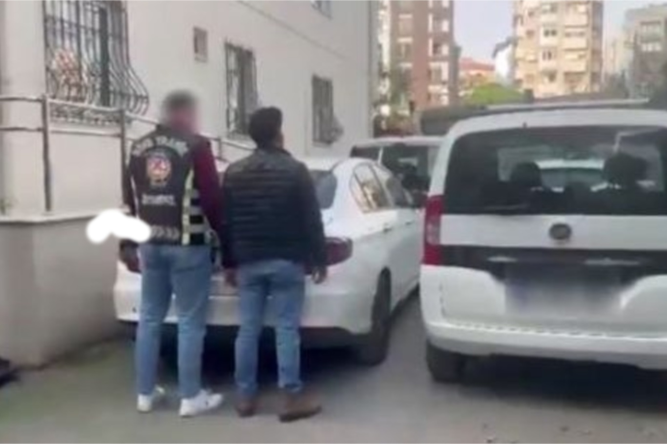 Kadın sürücüye saldıran şüpheli gözaltına alındı;