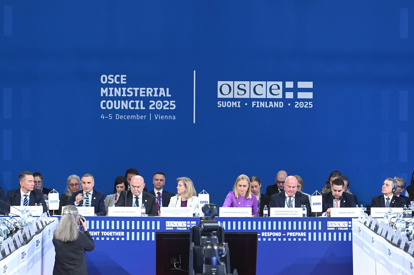 AGİT'in 32. Bakanlar Konseyi Toplantısı sona erdi