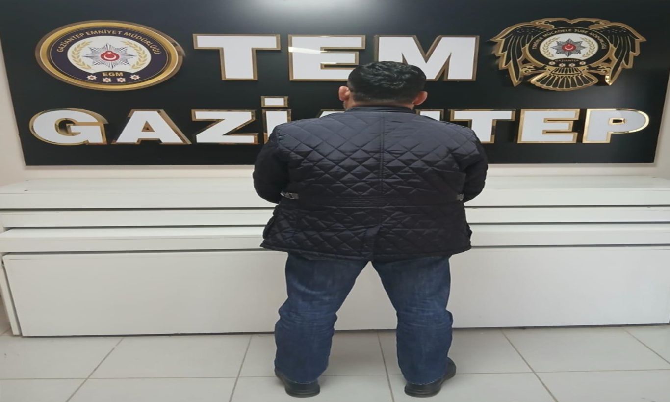 Gaziantep’te araması bulunan FETÖ üyesi yakalandı;