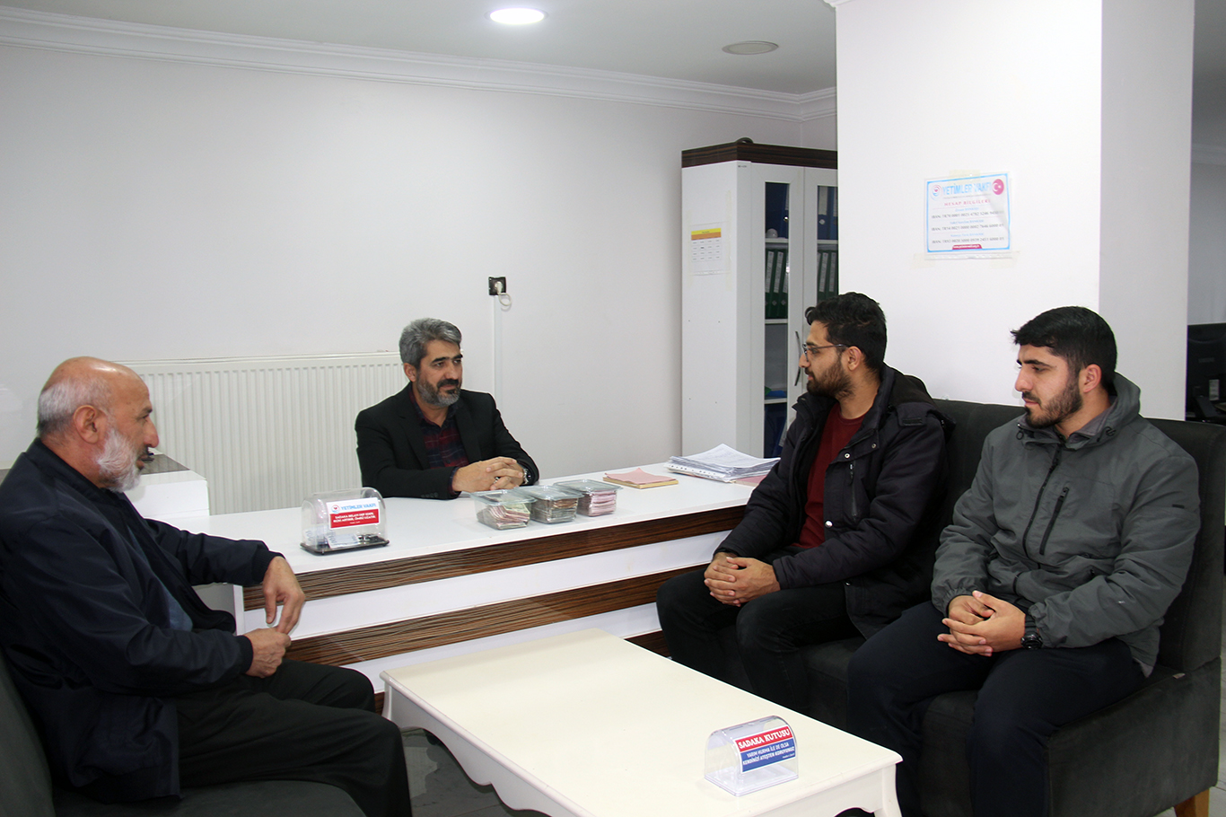 Yetimler Vakfından Bilge Gençlik Kulübüne teşekkür;