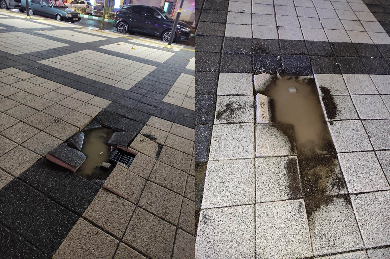 Bingöl Kent Meydanı’nda oluşan göçüklere tepki;