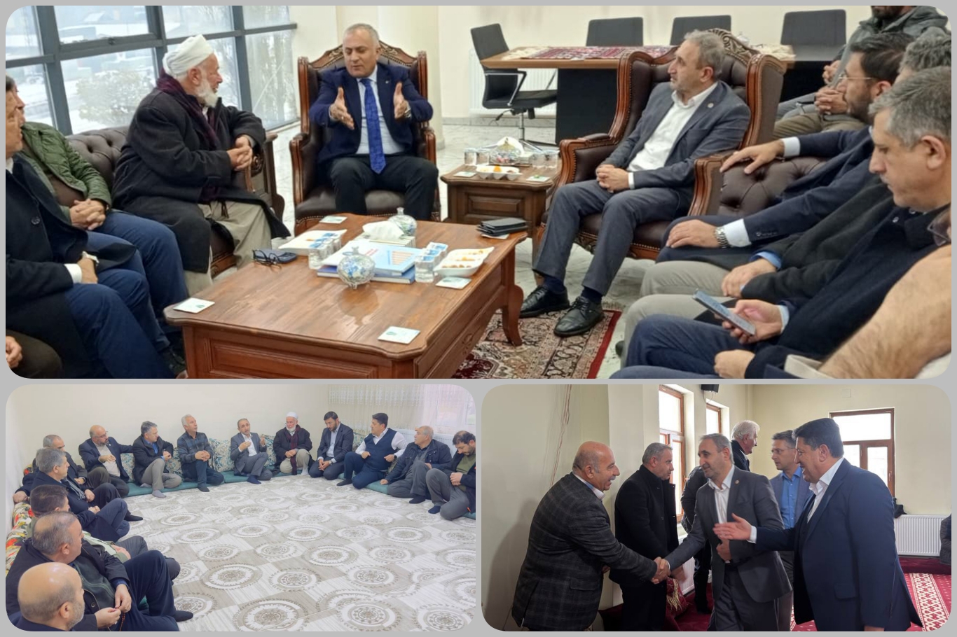 HÜDA PAR Genel Başkan Vekili Demir’den Hakkari’de taziye ziyaretleri;