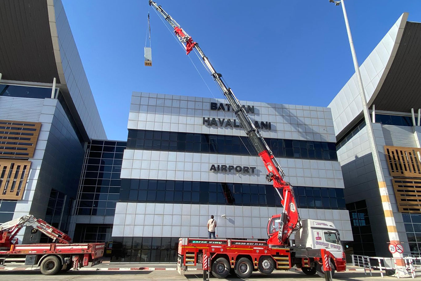 Batman Havalimanı'nda iletişim altyapısı güçlendirildi;