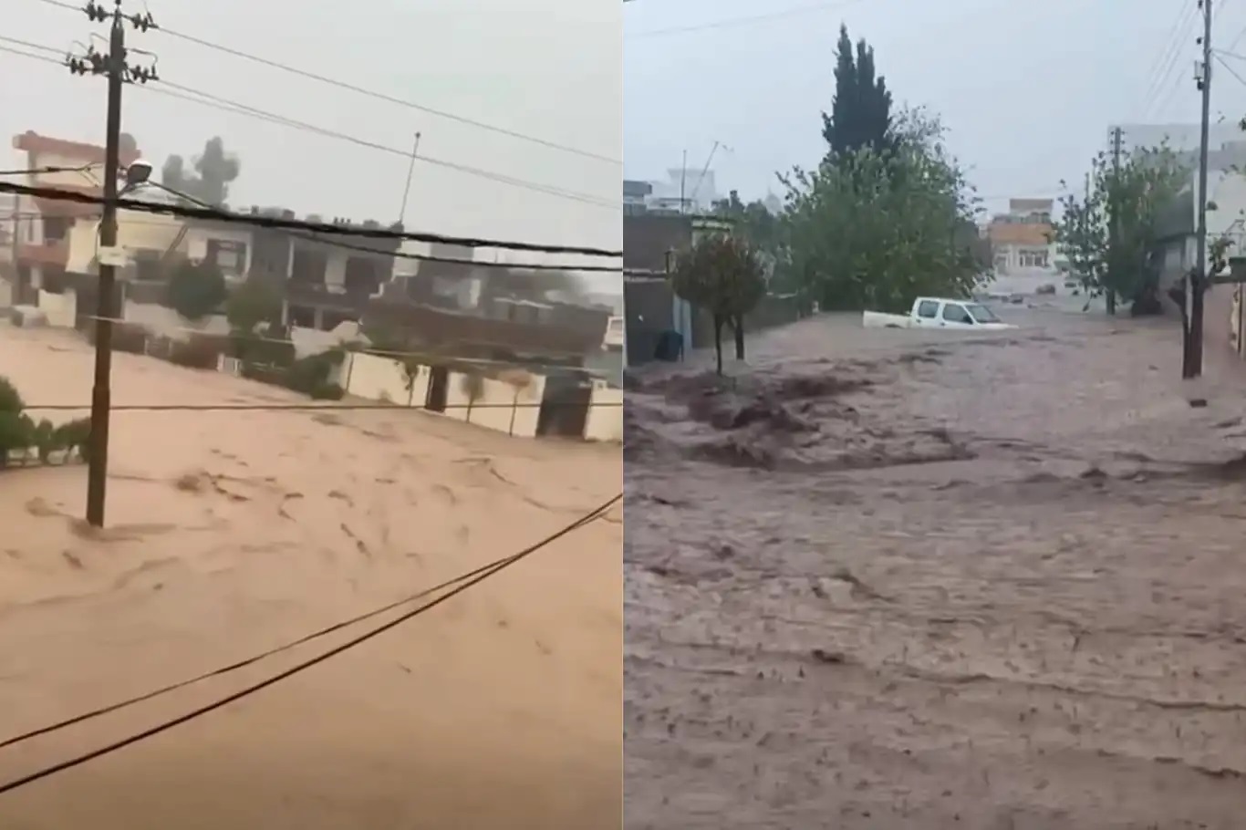 Irak Kürdistan Bölgesi’nde sel felaketi: 2 ölü, 1 yaralı;