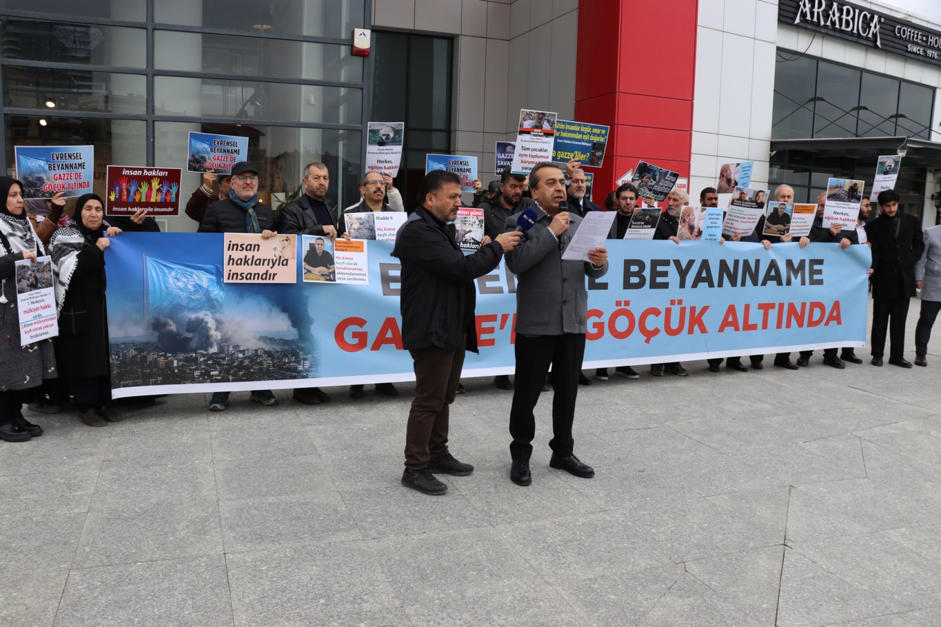 ANFİDAP: Gazze, insan haklarının çöktüğü yer;