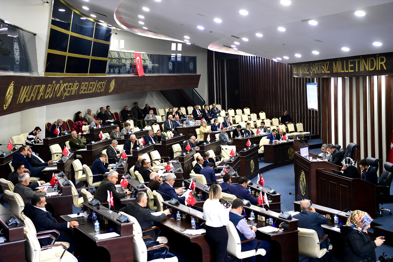 Malatya Büyükşehir Belediye Meclisi aralık ayı toplantısı yapıldı;