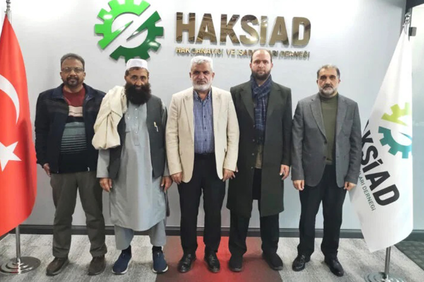 Afganistan ve Pakistan heyetinden HAKSİAD’a ziyaret