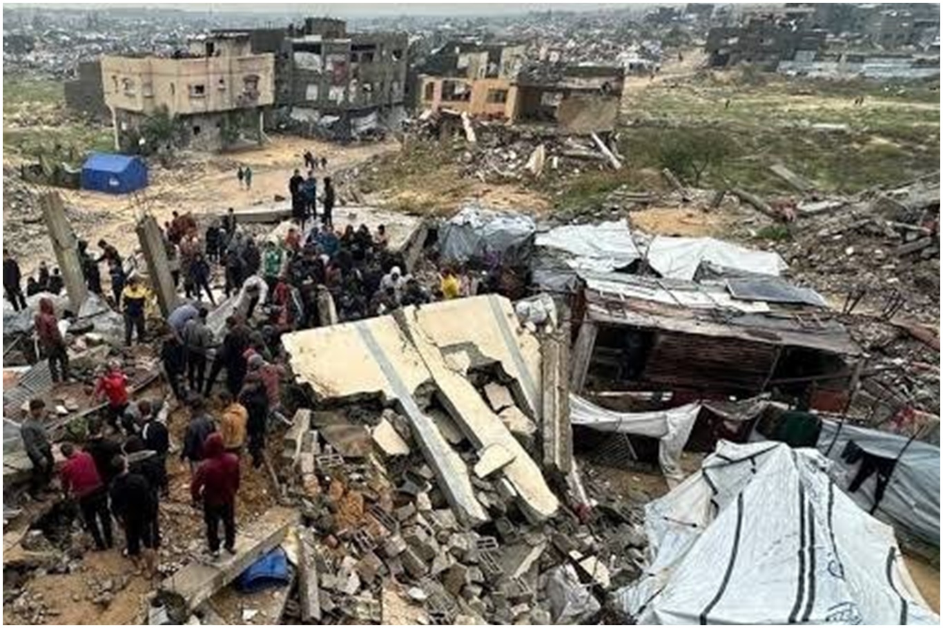 Gazze İçişleri Bakanlığı’ndan uyarı: Kışla birlikte insani felaket derinleşiyor