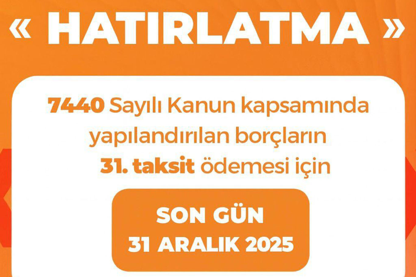 Batman Defterdarlığı'ndan yapılandırma uyarısı