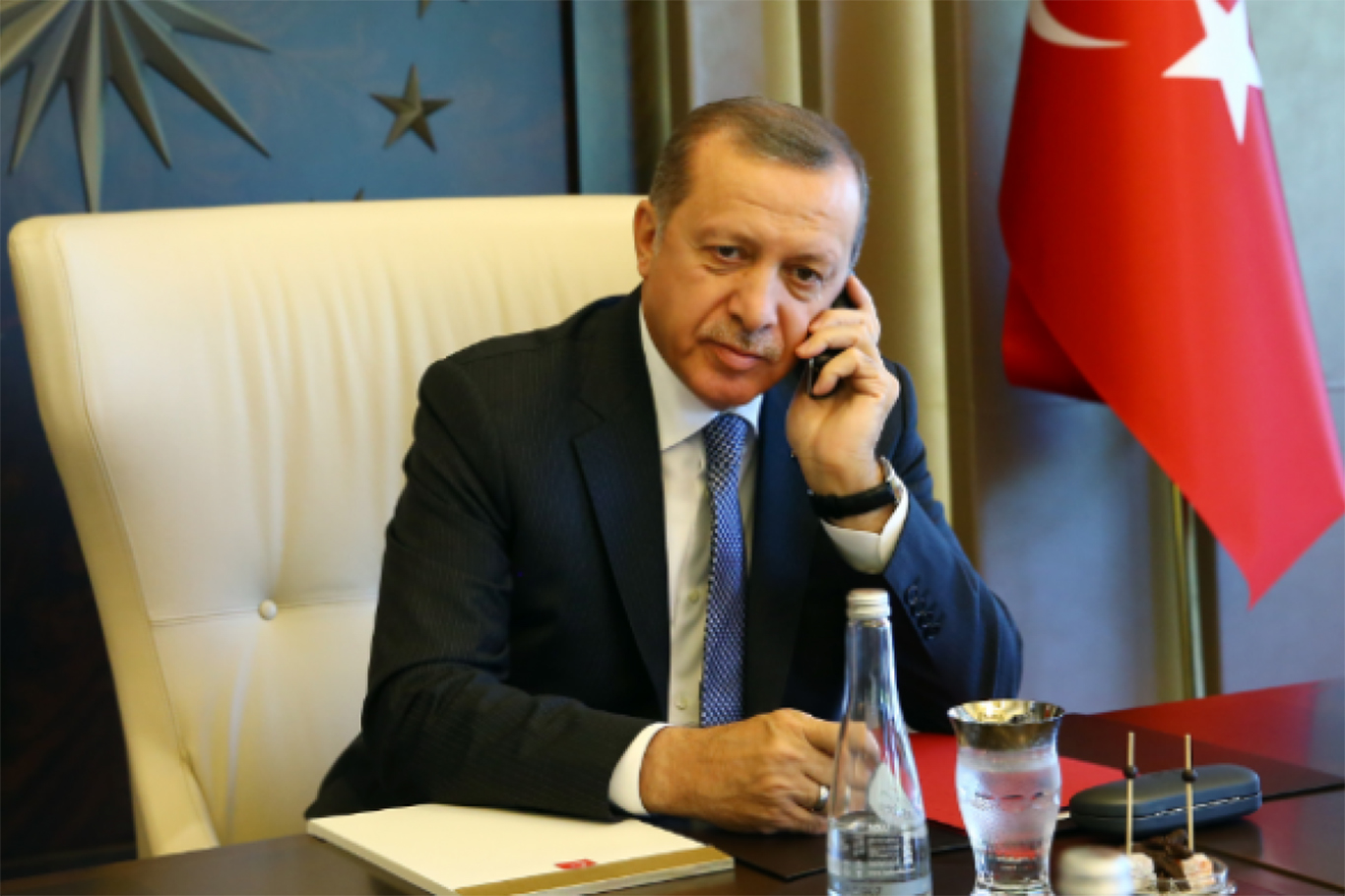 Cumhurbaşkanı Erdoğan, Lübnan Cumhurbaşkanı Aoun ile görüştü