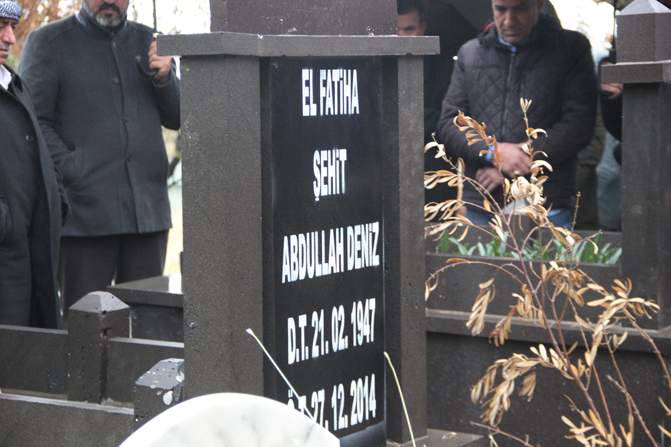 Abdullah Deniz şehadetinin 11. yıl dönümünde kabri başında yâd edildi