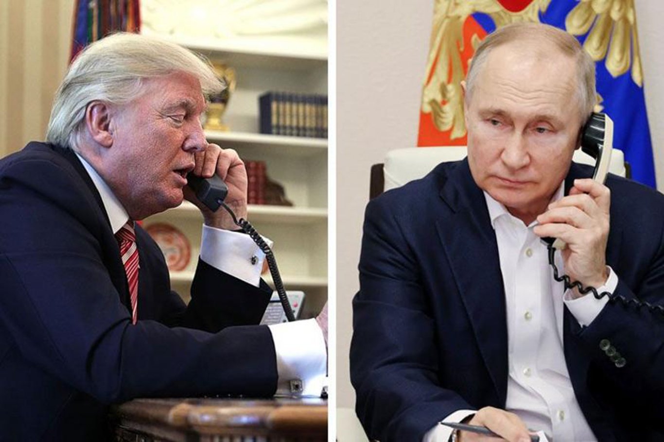 Trump ve Putin'den Ukrayna görüşmesi
