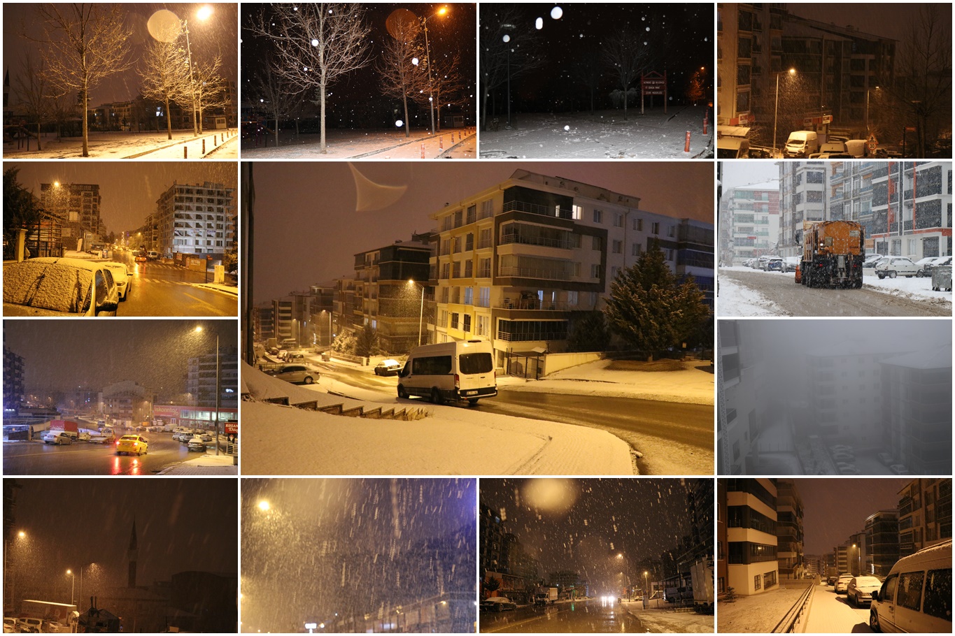 Ankara’da kar yağışı etkili oldu
