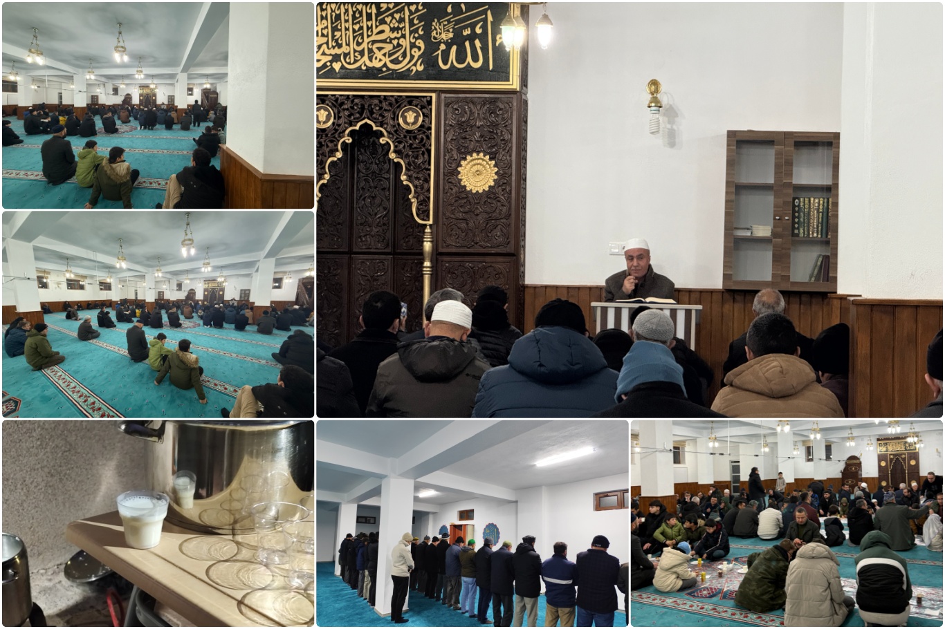 Konya’da gençler yeni yılın ilk sabah namazında buluştu