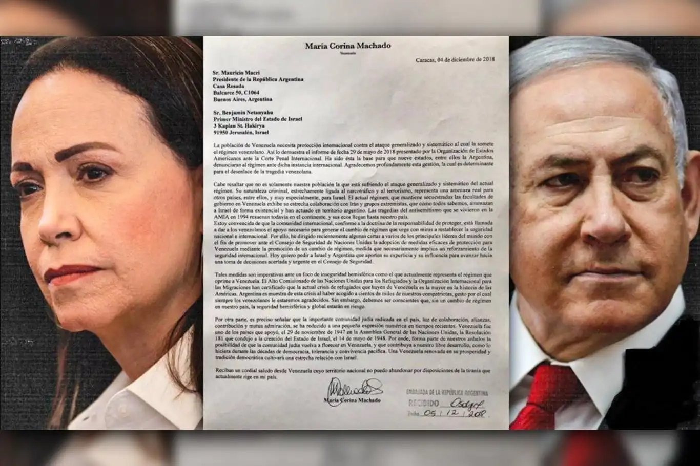 Siyonist rejim destekçisi Machado: Venezuela'da hükümeti devralmaya hazırız