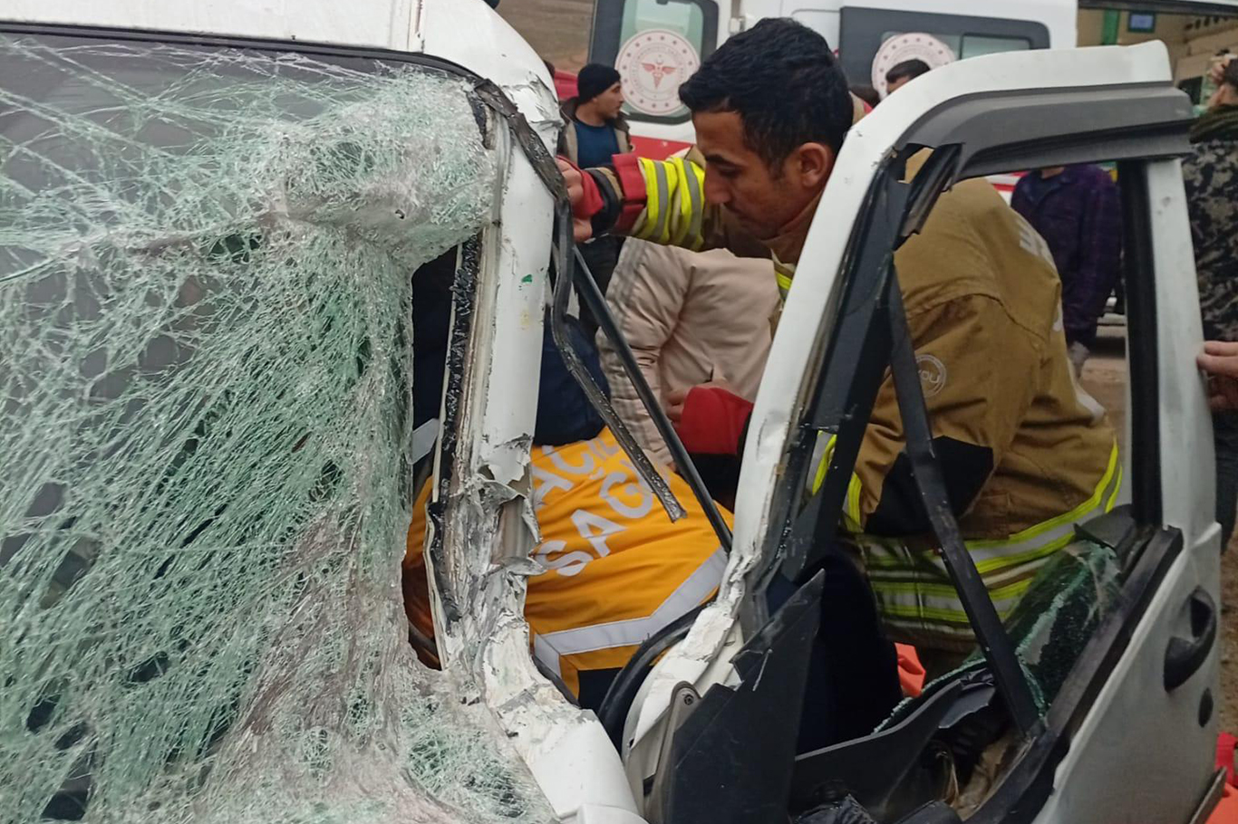 Şırnak'ta trafik kazası: 1 yaralı