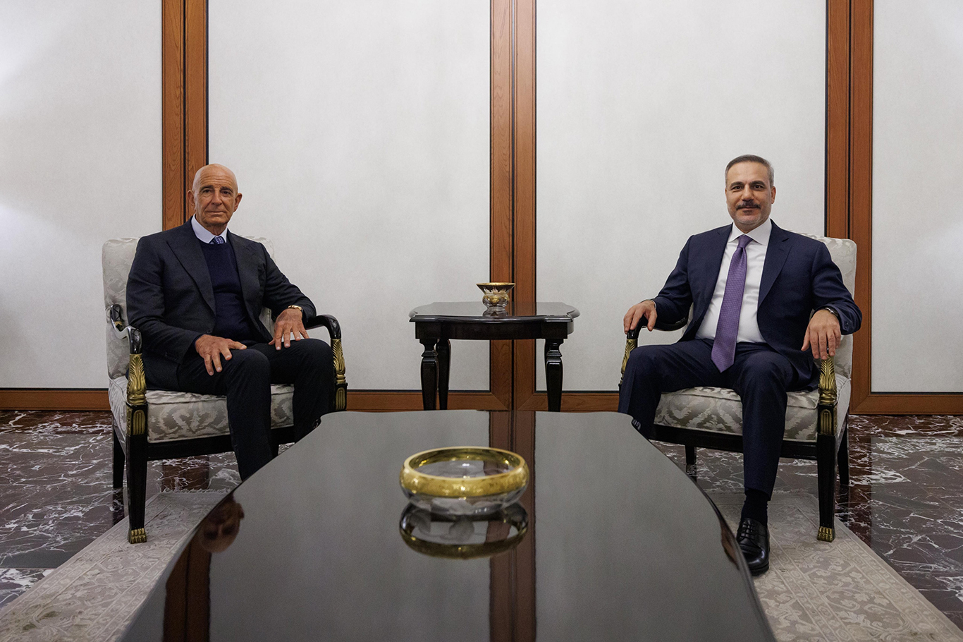Bakan Fidan, ABD'nin Ankara Büyükelçisi Barrack'ı kabul etti