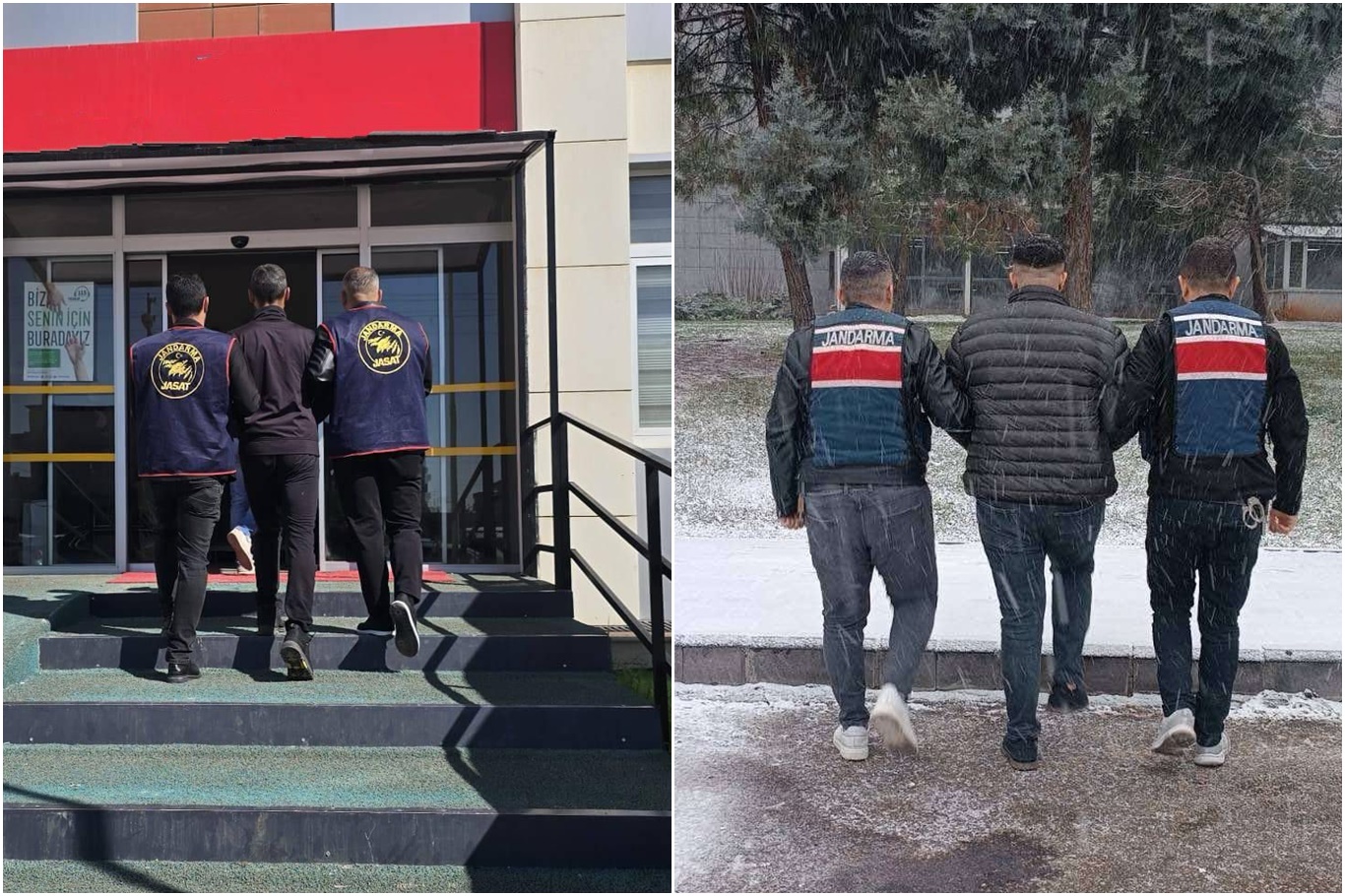 Gaziantep'te hapis cezası bulunan 2 firari yakalandı