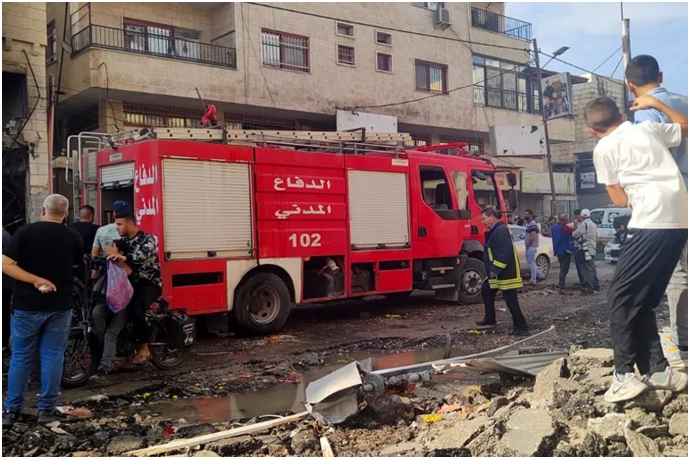 Gazze’deki Sivil Savunma yakıt yokluğu sebebiyle araçlarının kontak kapattığını duyurdu