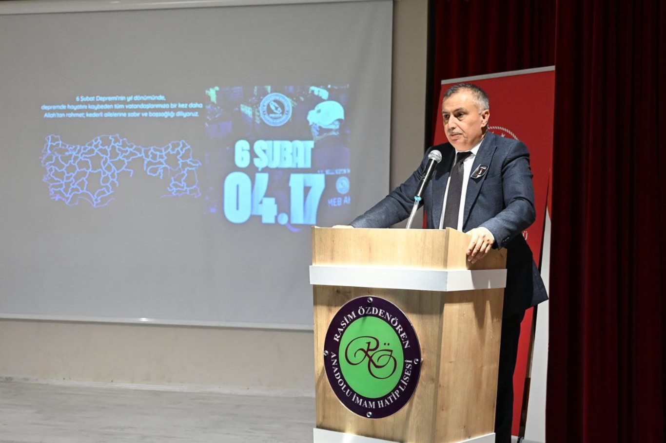 Bursa'da 6 Şubat depremleri dolayısıyla anma programı düzenlendi