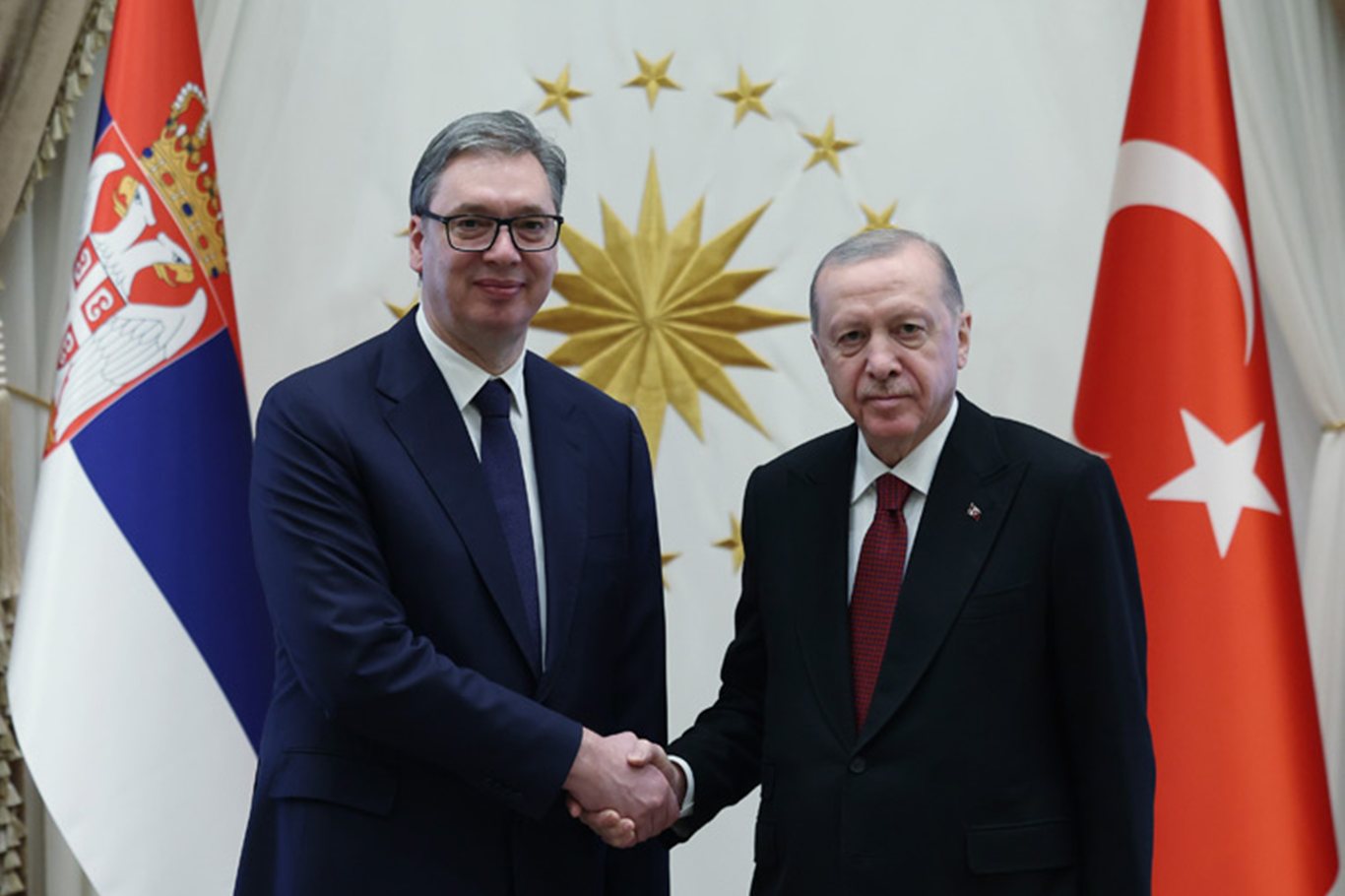 Sırbistan Cumhurbaşkanı Vucic, Cumhurbaşkanlığı Külliyesinde