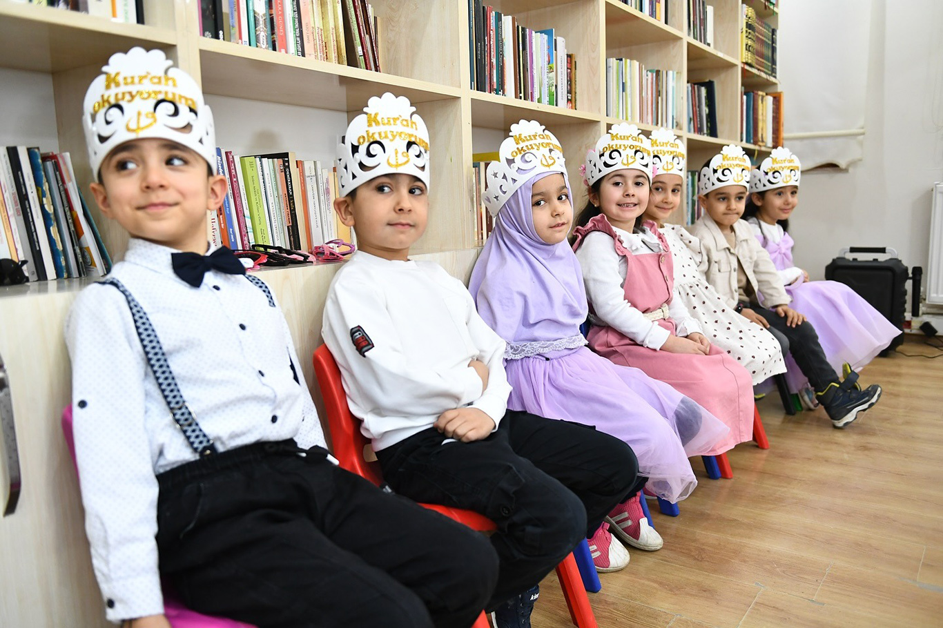 Minik yürekler Kur'an-ı Kerim'le buluştu