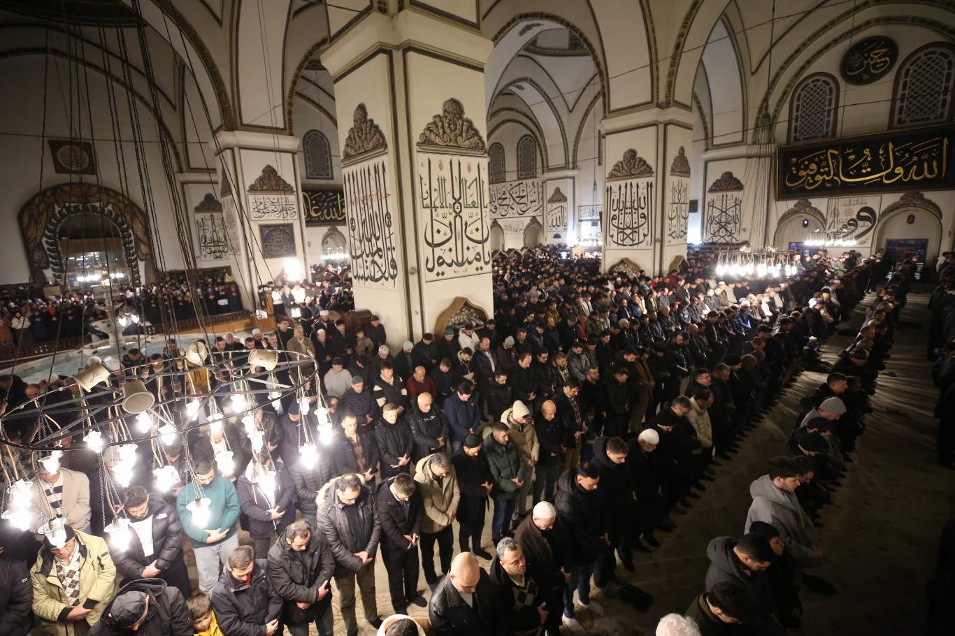 Bursa'da hatimle teravih kılınacak camiler duyuruldu