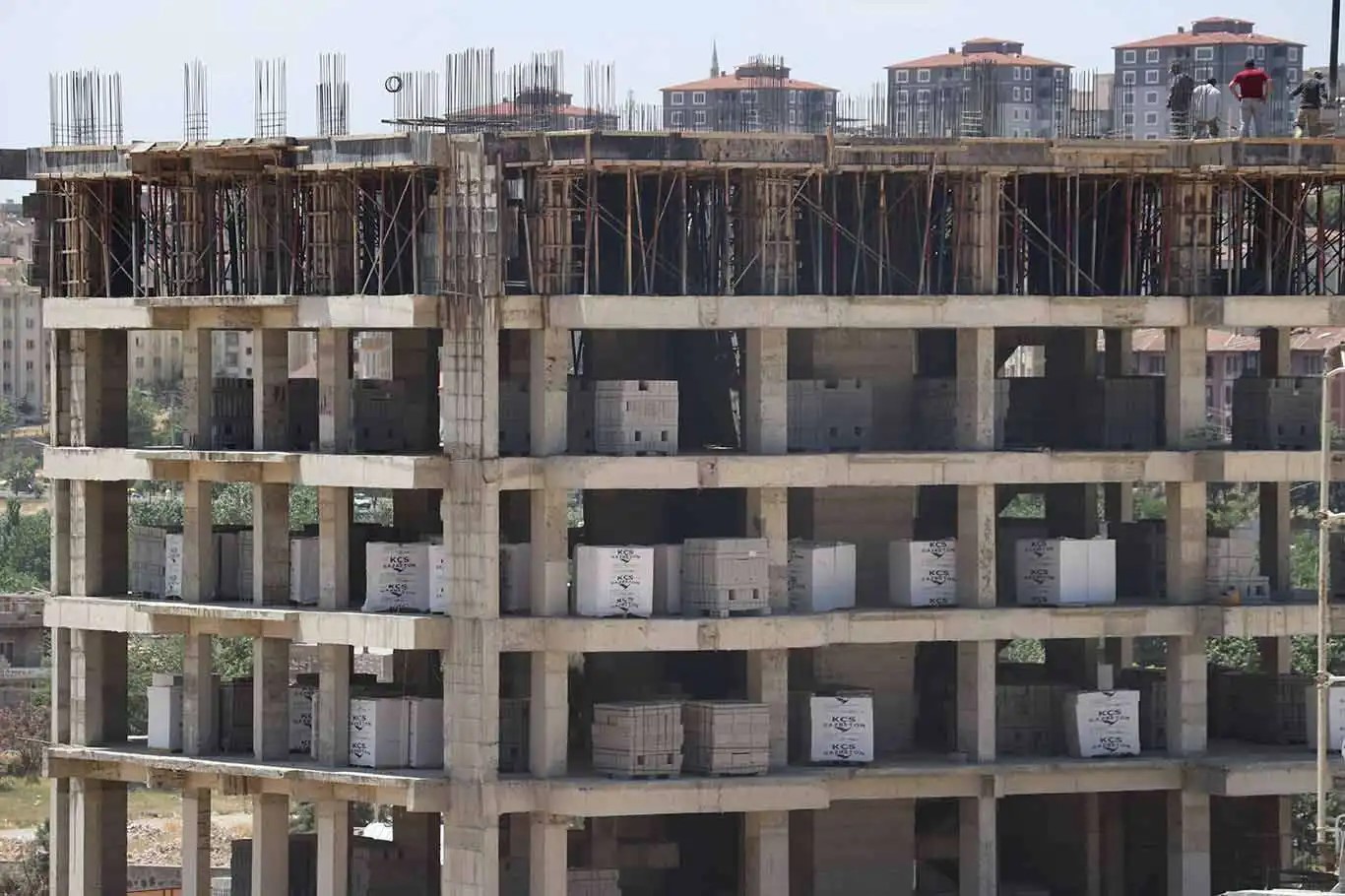 İnşaat üretim endeksi Aralık 2025’te arttı