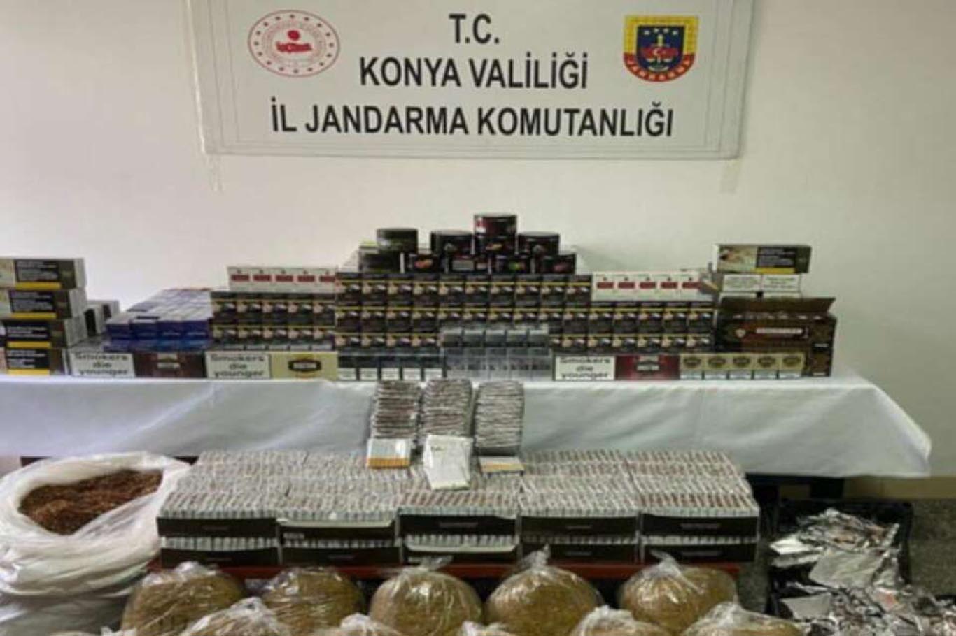 Konya’da kaçakçılık operasyonu: 1 tutuklama