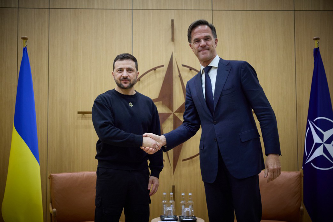 Zelenskiy, NATO Genel Sekreteri Rutte ile görüştü