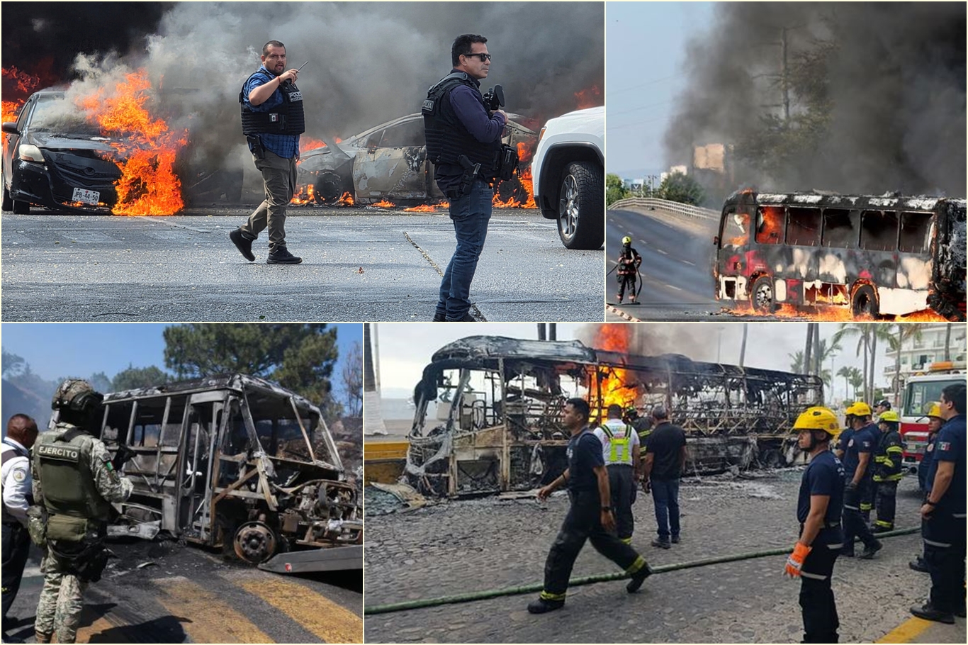 Meksika'da kartel liderinin öldürülmesinin ardından sokaklar savaş alanına döndü 
