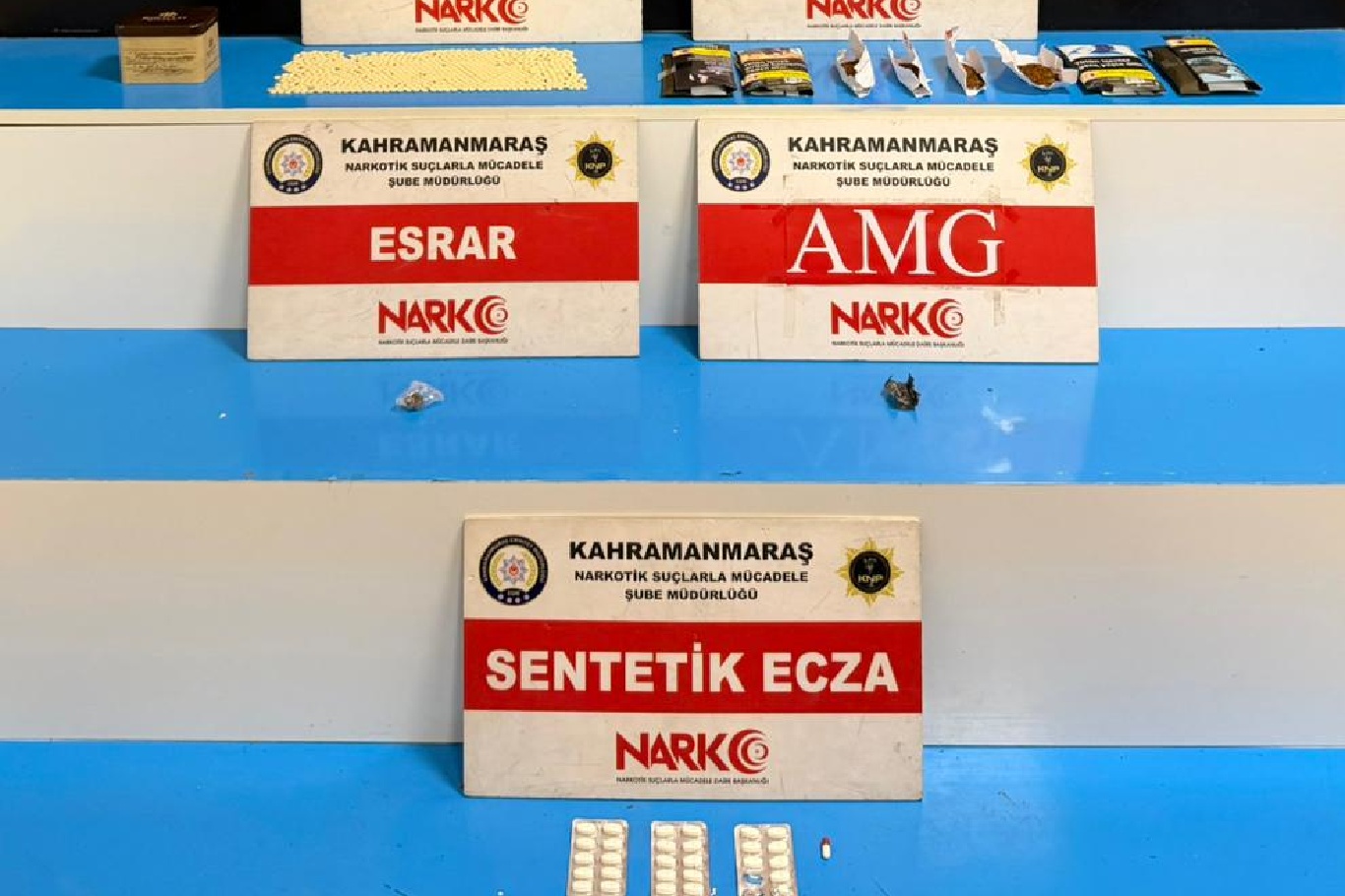 Kahramanmaraş’ta uyuşturucu operasyonu: 1 tutuklama