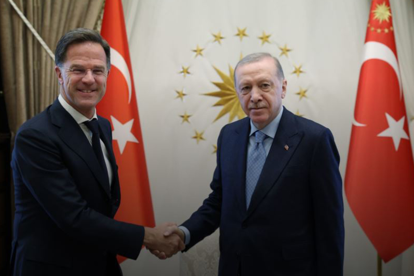 Cumhurbaşkanı Erdoğan, NATO Genel Sekreteri Rutte ile görüştü
