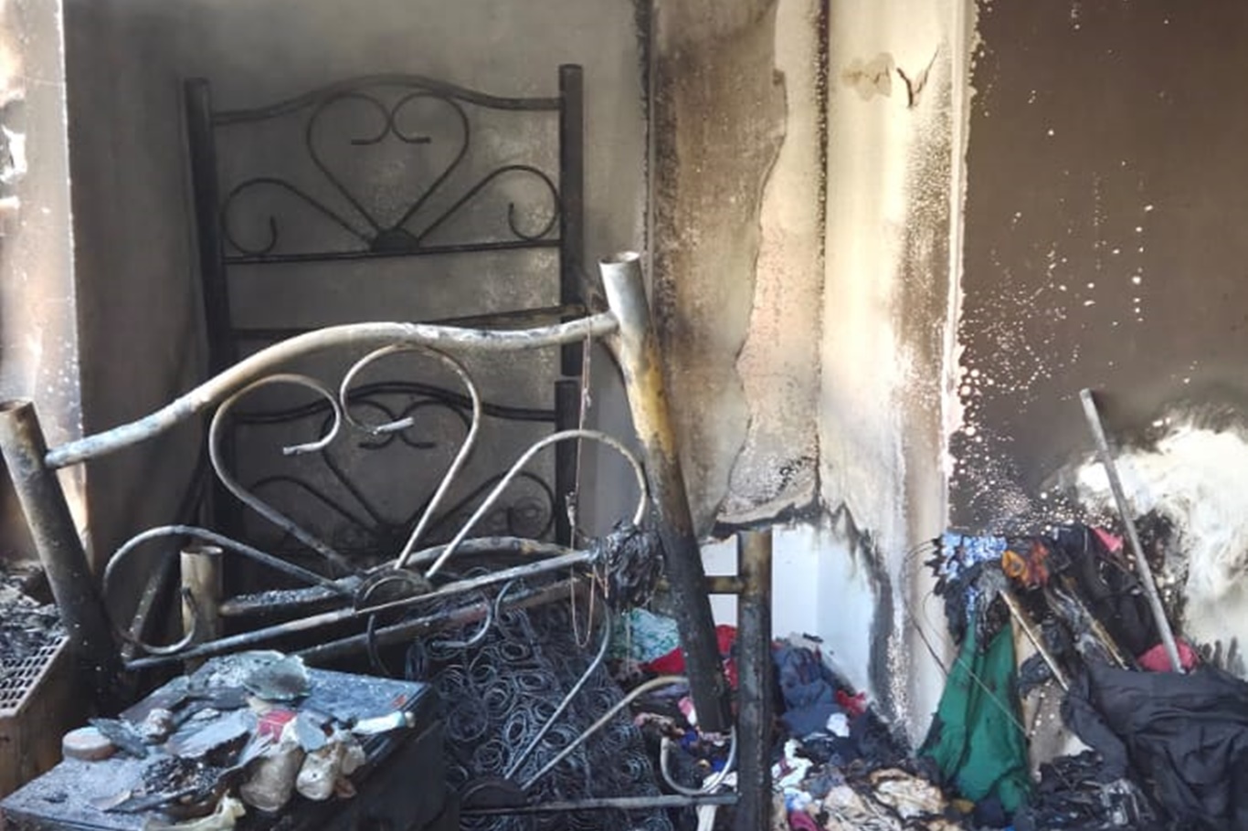 Batman'da apartman yangını paniğe neden oldu