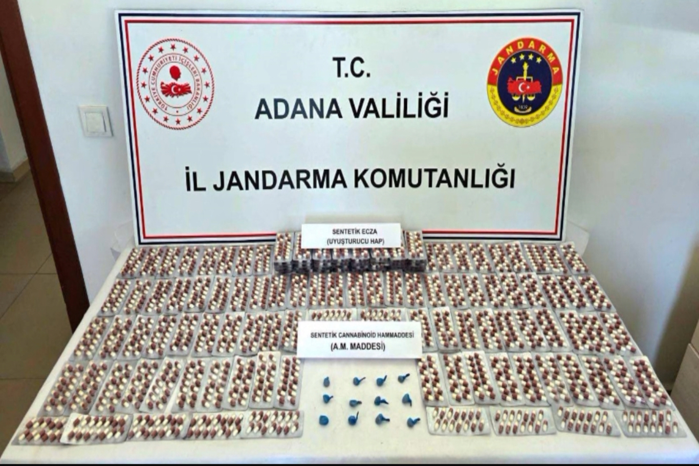  Adana’da uyuşturucu operasyonu 