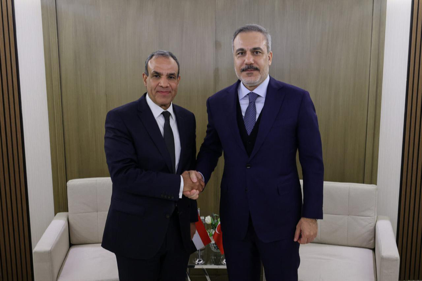 Dışişleri Bakanı Fidan, Mısırlı mevkidaşı Abdulati ile görüştü