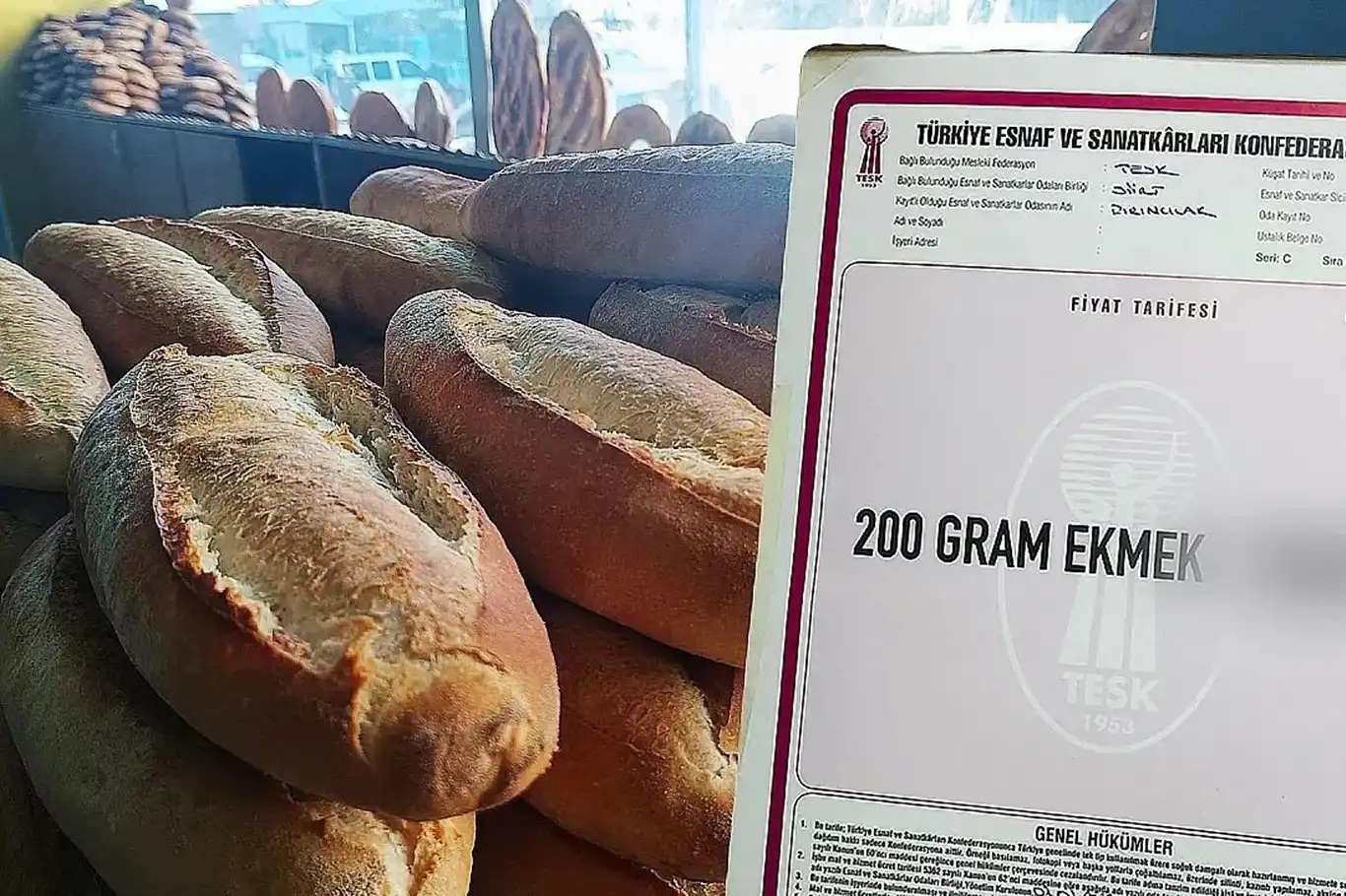 Ekmek fiyatlarında yeni dönem