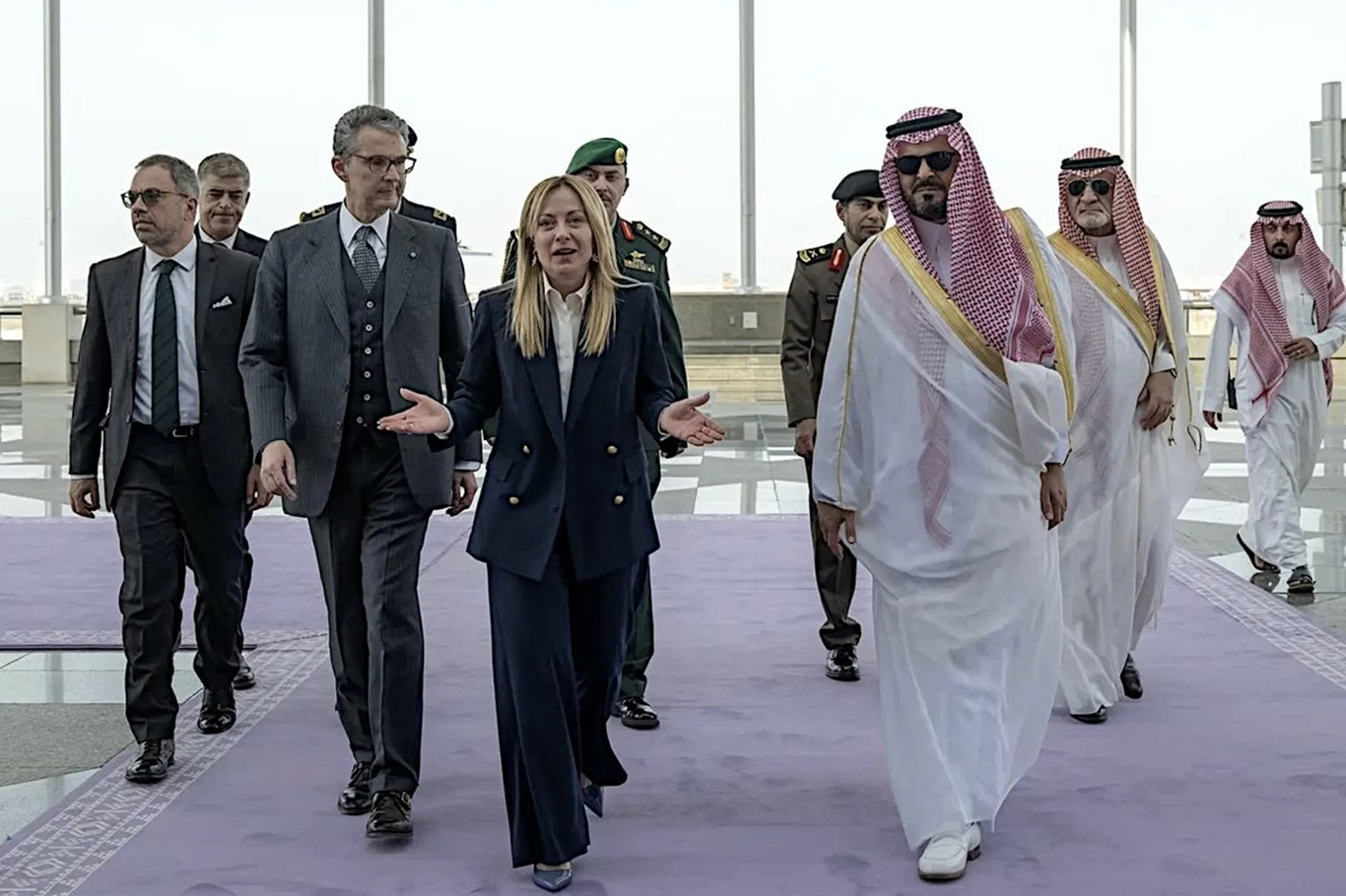 İtalya Başbakanı Meloni Körfez turuna Suudi Arabistan'dan başladı
