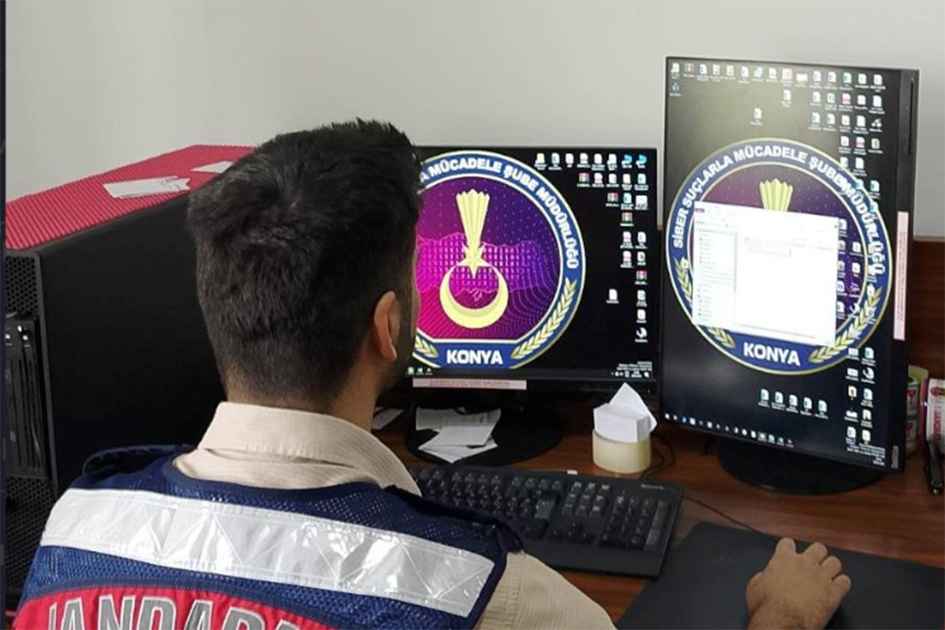 Konya’da mart ayında 2 bin 717 sosyal medya hesabı hakkında işlem yapıldı