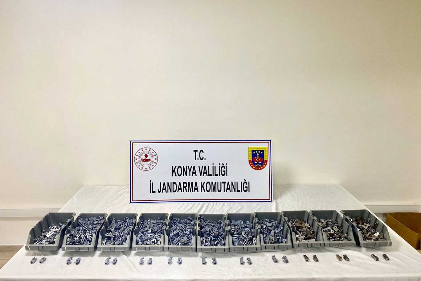 Konya’da silah operasyonunda 6 kişi tutuklandı