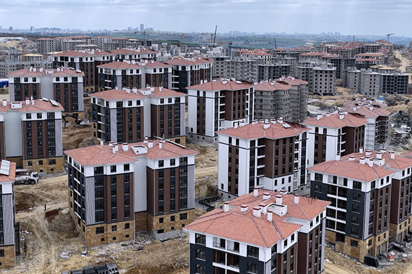 Sazlıbosna’daki "İlk Evim" sosyal konutları tamamlanıyor