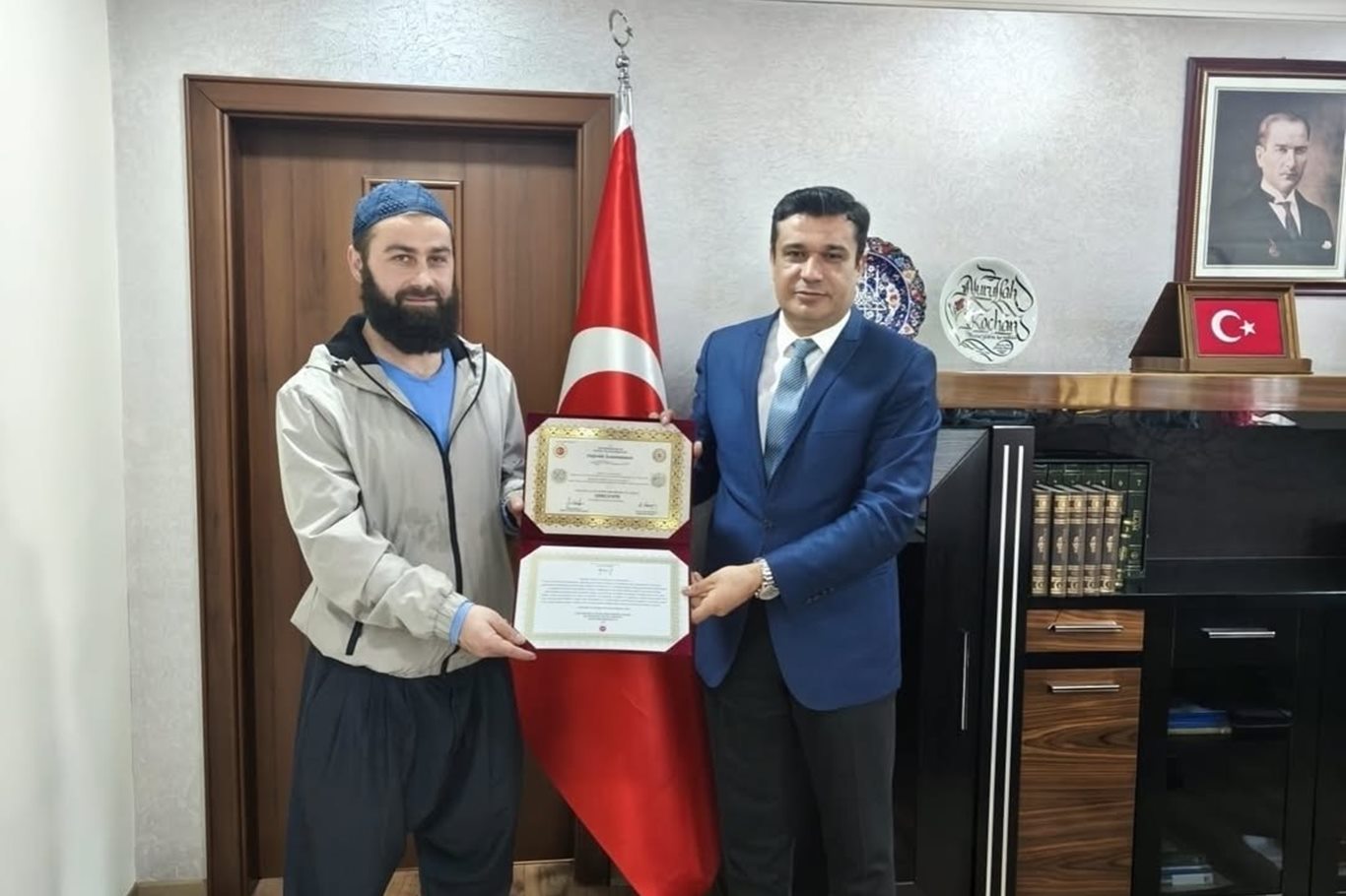 Bursa'da cezaevinde bulunan hükümlü hafız oldu