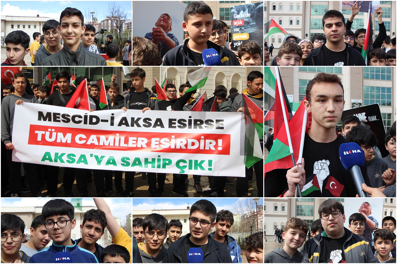 İmam hatip öğrencilerinden siyonistlerin idam kararlarına tepki: Karşı çıkmazsak bu durum devam edecek